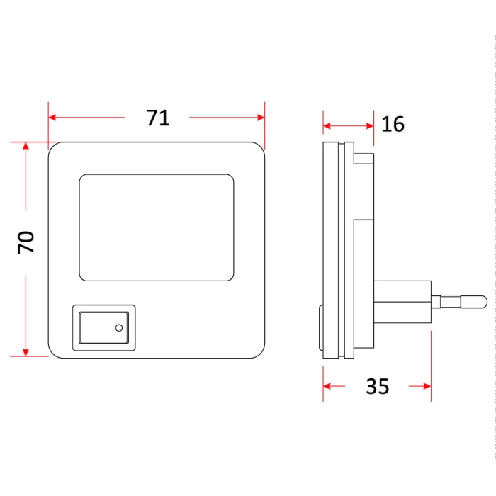 RUM-LUX | LN-03-LED ŻÓŁTA | ln-03-led_zolta_[r001].jpg